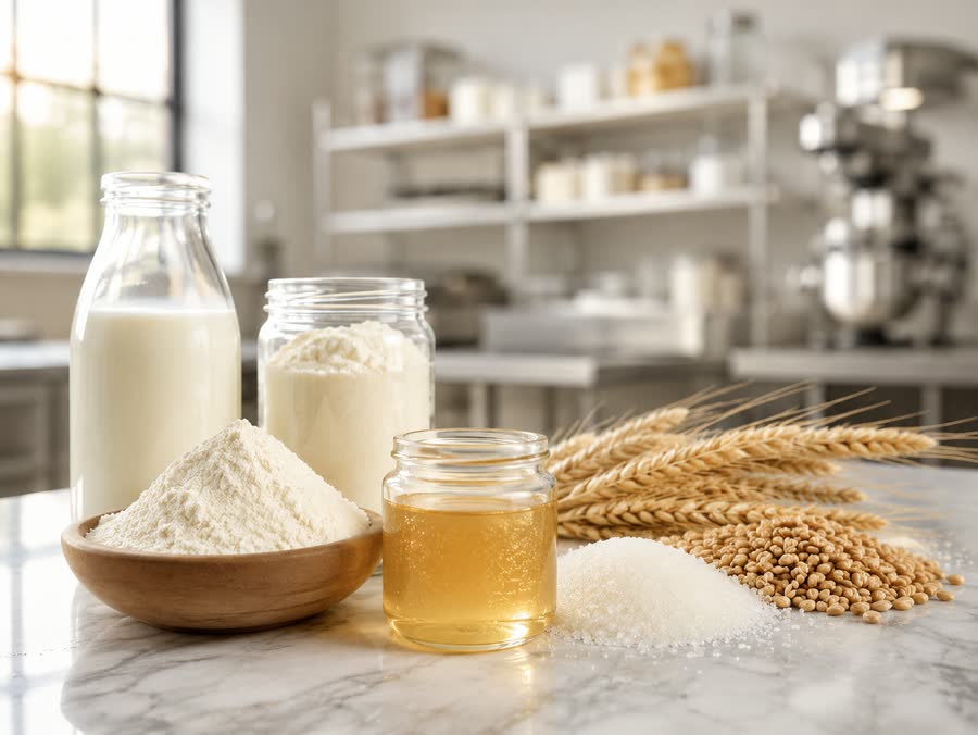 Food, beverage and dairy ingredients
