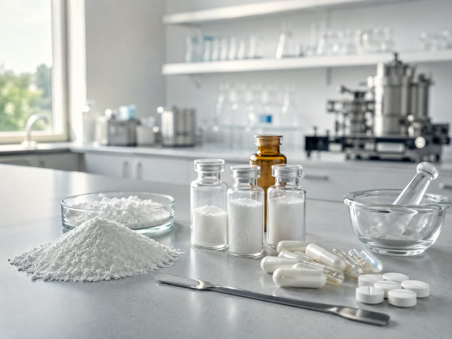Pharmaceutical excipients and drug ingredients