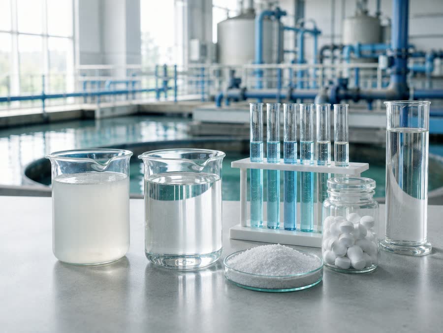 Water treatment chemicals