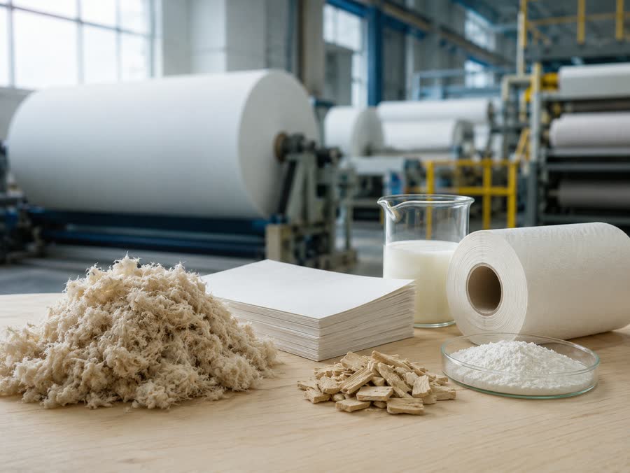 Pulp, paper and tissue chemicals